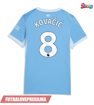 Lacne Ženy Futbalové dres Manchester City Mateo Kovacic #8 2026-27 Krátky Rukáv - Domáci